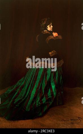 claude monet green dress Claude Monet