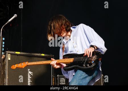 Stanmer Park, City of Brighton & Hove, East Sussex, UK. Peace performing at The Brighton Valley Festival 2023, Brighton Concert Series, Stanmer Park .8th July 2023. David Smith/Alamy Live News Stock Photo