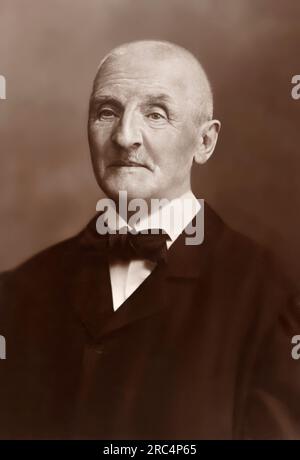 Portrait of Josef Anton Bruckner, 1824 – 1896, Austrian composer and organist, digital edited Stock Photo