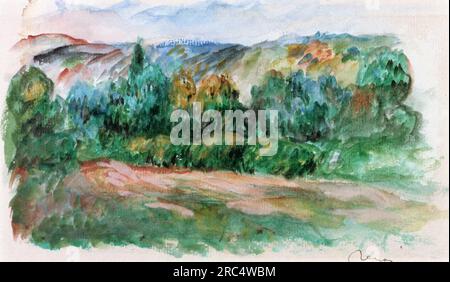 426) PIERRE-AUGUSTE RENOIR | Paysage d'Essoyes