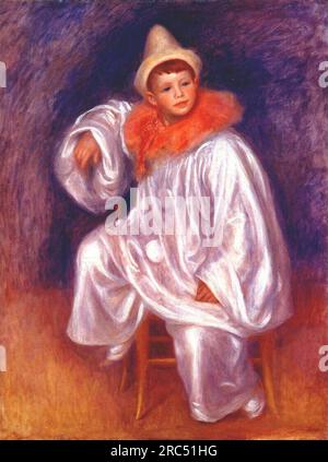 Renoir Pierre-Auguste - the White Pierrot (Jean Renoir) 1901-2