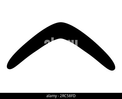 Boomerang Silhouette Stock Vector