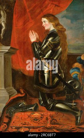 Joan of Arc by Peter Paul Rubens Stock Photo