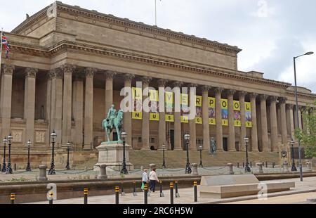 Liverpool Music City at St Georges Hall, St George's Pl, Liverpool , Merseyside, England, UK, L1 1JJ Stock Photo