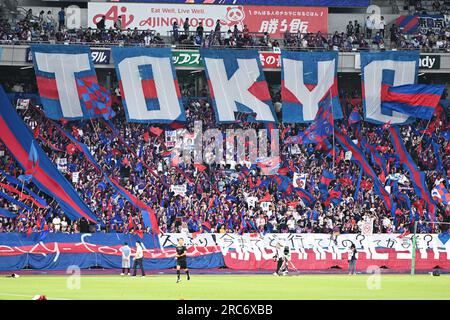 FC Tokyo Ultras Nippon towel choreography
