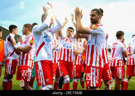 Crvena Zvezda vs Lechia Gdansk 15.01.2023 at International Club Friendly  2023, Football