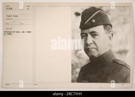 Official portrait photograph taken during the First World War Stock ...