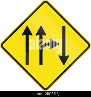 Dangerous turns, warning traffic sign isolated on white background Stock  Photo - Alamy