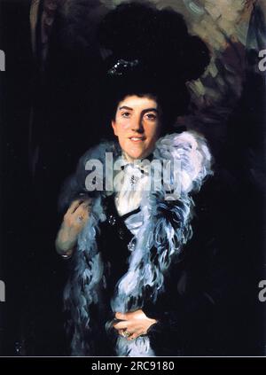 Mrs. John William Crombie (Minna Watson) 1898 by John Singer Sargent Stock Photo