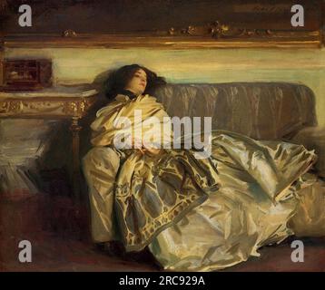 Nonchaloir (Repose) 1911 by John Singer Sargent Stock Photo