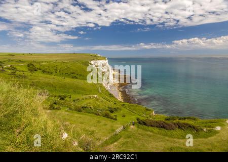 geography / travel, Great Britain, Kent, Dover, White Cliffs of Dover, Kent, England, ADDITIONAL-RIGHTS-CLEARANCE-INFO-NOT-AVAILABLE Stock Photo