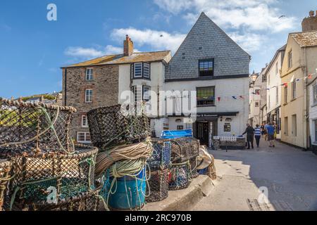 geography / travel, Great Britain, Cornwall, harbour Isaac, ADDITIONAL-RIGHTS-CLEARANCE-INFO-NOT-AVAILABLE Stock Photo