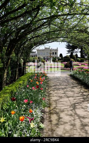 The gardens at Brodsworth Hall, Nr Doncaster, UK Stock Photo - Alamy