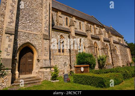 Shrine of Our Lady of Consolation is a Roman Catholic parish church in West Grinstead, West Sussex, England. Stock Photo