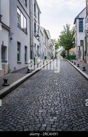 Street art in the popular 13th arrondissement, Paris, France Stock Photo