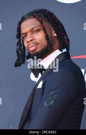 Hollywood, CA, July 12, 2023. Damar Hamlin at The 2023 ESPY Awards held at the Dolby Theatre in Hollywood, CA on Wednesday, July 12, 2023. (Photo By CraSH/imageSPACE) Credit: Imagespace/Alamy Live News Stock Photo