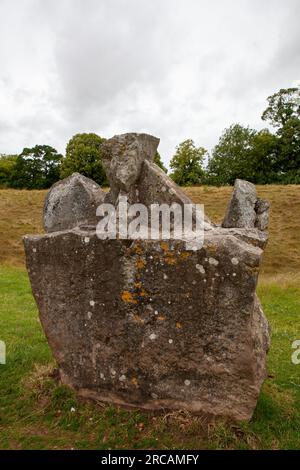 Avebury a Neolithic henge monument Stock Photo