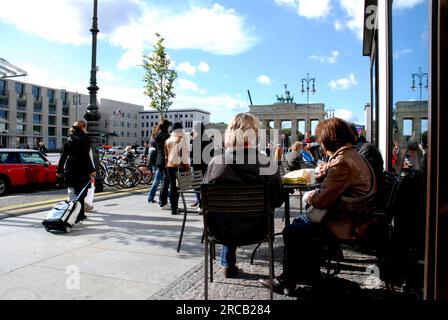 Brandenburg Gate, Berlin, Germany Stock Photo