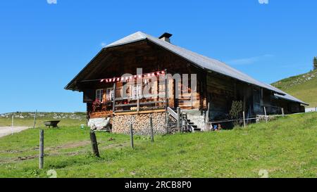 Old house in the Simmental, Switzerland Stock Photo