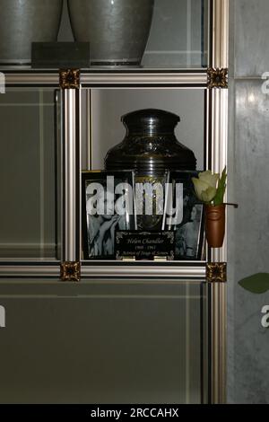 Los Angeles, California, USA 13th July 2023 Actress Helen Chandler Inurnment Ceremony in Cathedral Mausoleum at Hollywood Forever Cemetery on July 13, 2023 in Los Angeles, California, USA. Photo by Barry King/Alamy Live News Stock Photo