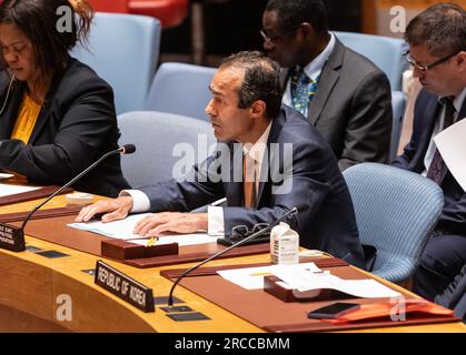 Khaled Khiari, Assistant Secretary-General Speaks At Security Council ...