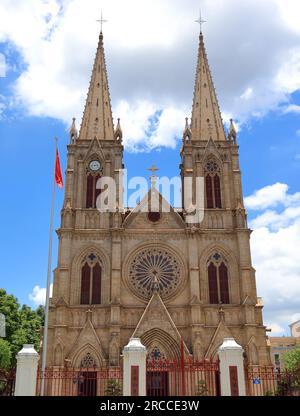 Sacred Heart Cathedral, Guangzhou, China Stock Photo