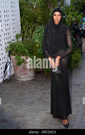 LONDON, ENGLAND - JULY 13: Ikram Abdi Omar attends The British Vogue x self-portrait Summer Party at Chiltern Firehouse on July 13, 2023 in London, England. Credit: See Li/Picture Capital/Alamy Live News Stock Photo