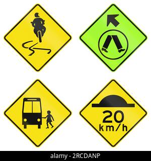 Slippery When Wet In Australia. Stock Photo