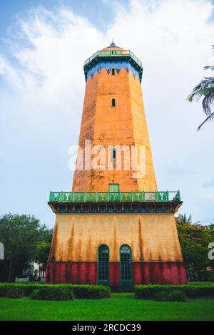 lighthouse in the country tower coral gables Florida Stock Photo