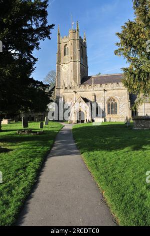 St James church, Avebury, Wiltshire, England. Stock Photo