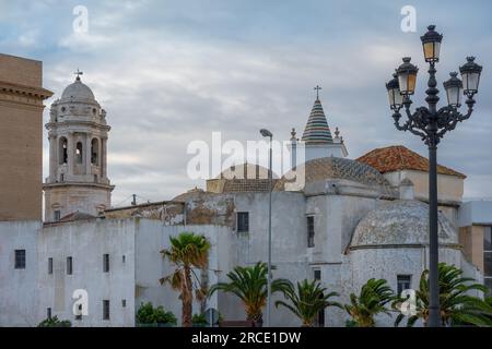 Church of the Holy Cross (Cadiz Old Cathedral) - Cadiz, Andalusia, Spain Stock Photo