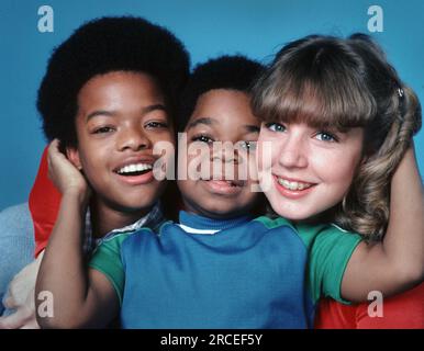 Todd Bridges, Gary Coleman, Dana Plato, 'Diff'rent Strokes', circa (1979). Photo credit: NBC Stock Photo