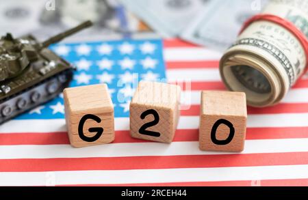 Duty Word Made Using Wooden Blocks. G20  Stock Photo