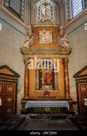 Chapel of Saint Joseph (San Jose) at Segovia Cathedral - Segovia, Spain Stock Photo