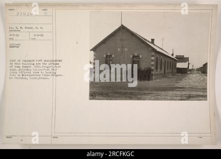 WW1 aerial photo of Valdahon Camp Doubs France