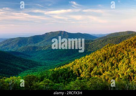 Old Rag Mountain, Shenandoah National Park, Virginia, USA Stock Photo ...