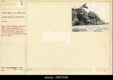 400mm Artillery Shell, France Stock Photo - Alamy