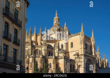 Segovia Cathedral - Segovia, Spain Stock Photo