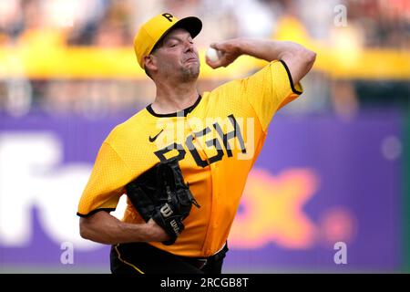 Photo: Pittsburgh Pirates Pitcher Rich Hill Starts Home Opener -  PIT2023040722 