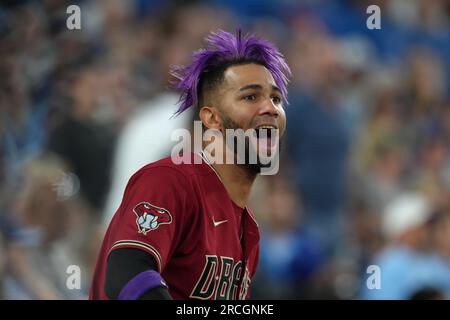 Arizona Diamondbacks' Gabriel Moreno plays during a baseball game, Monday,  May 22, 2023, in Philadelphia. (AP Photo/Matt Slocum Stock Photo - Alamy