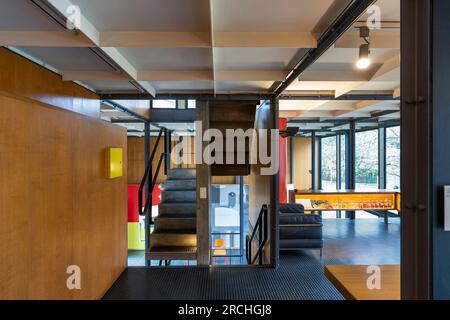 Le Corbusier House, Zurich, Switzerland. Stock Photo