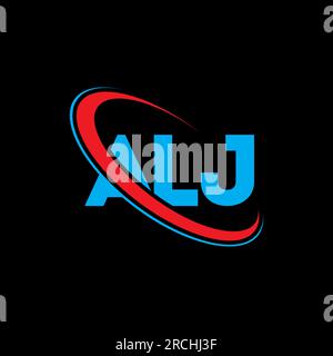 ALJ logo. ALJ letter. ALJ letter logo design. Initials ALJ logo linked ...
