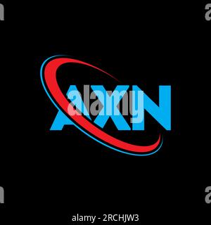 AXN logo. AXN letter. AXN letter logo design. Initials AXN logo linked ...