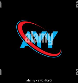 AYY letter logo design for technology company. AYY logo design black ...