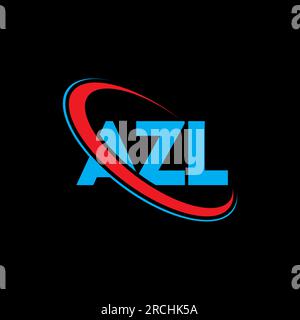 AZL logo. AZL letter. AZL letter logo design. Initials AZL logo linked ...