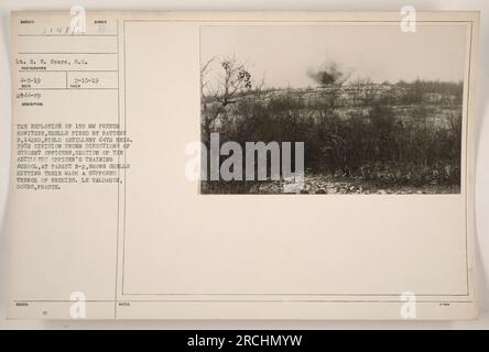 WW1 aerial photo of Valdahon Camp Doubs France
