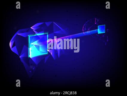 Abstract background digital cyberspace internet online electric science concepts vector illustration Stock Vector