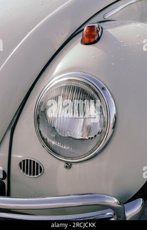 A close up view of a 1960's Volkswagen Camper Van U.K Stock Photo - Alamy