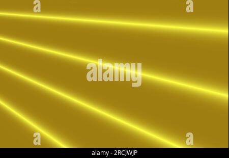 Golden background Spotlight, ramp lights Bright backdrop for poster ...