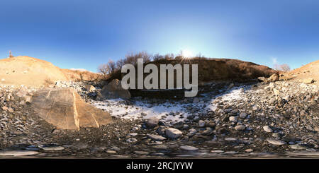 360 degree panoramic view of Haji Omaran Natural Park IRAQ